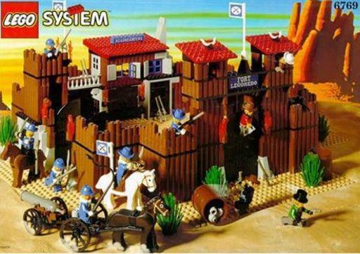 LEGO System Western Fort Legoredo 6769 w 1996 roku wycofany *UŻYWANY* z  Japonii